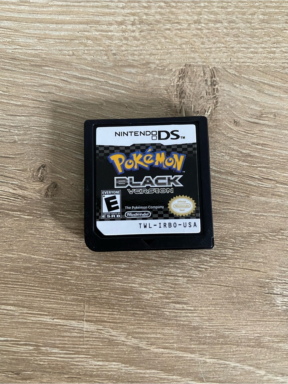 Nintendo DS Pokémon Black Version Cartridge - Black